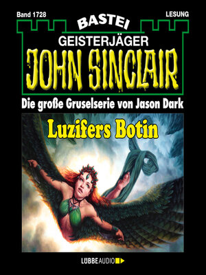 cover image of Luzifers Botin--John Sinclair, Band 1728